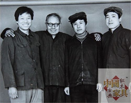 8張德祥先生（右一）與王世襄先生（左二）舊照_看圖王