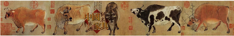1、唐代畫家韓滉所繪《五牛圖》原作，現(xiàn)藏于北京故宮博物院。2_副本